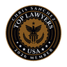 Top Lawyers USA 2026 Member seal awarded to Chris Sanchez